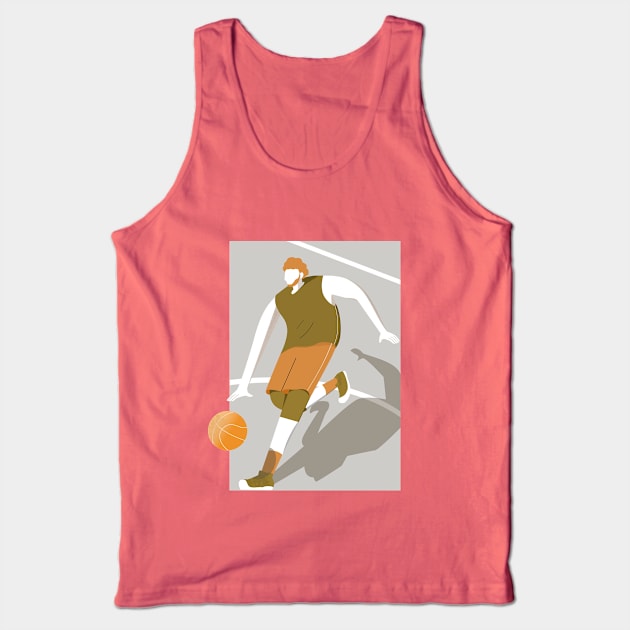 Basketball spirit v.2 Tank Top by Zakaria Azis